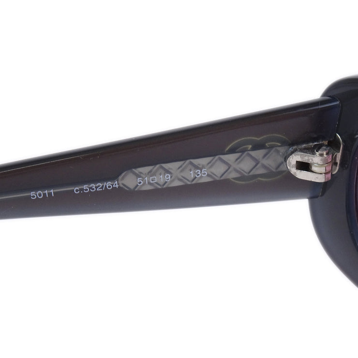 Chanel Sunglasses Eyewear Brown Small Good