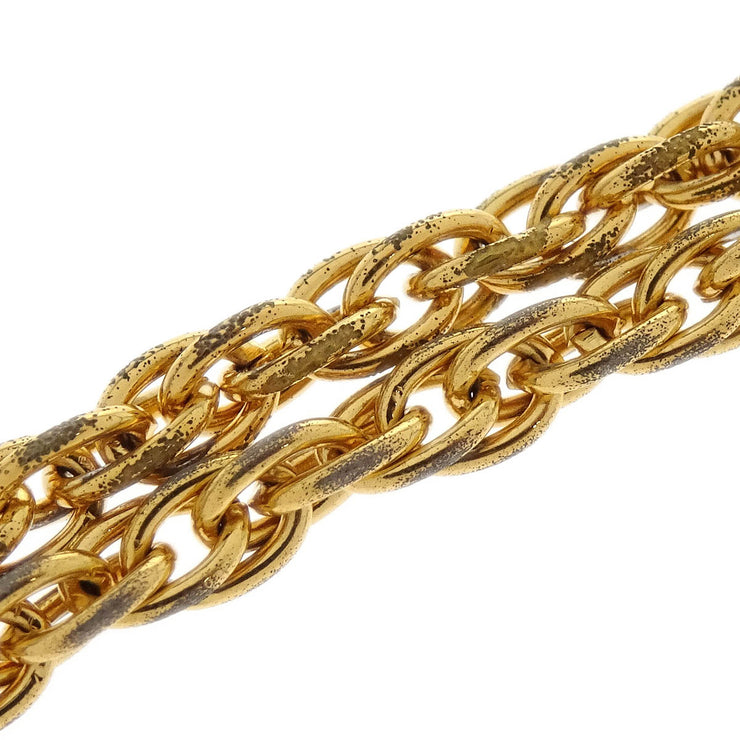 Chanel Gold CC Chain Pendant Necklace
