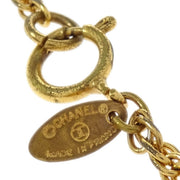Chanel Gold CC Chain Pendant Necklace