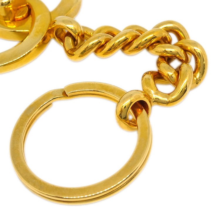 Chanel Gold Key Holder Turnlock 96A Small Good