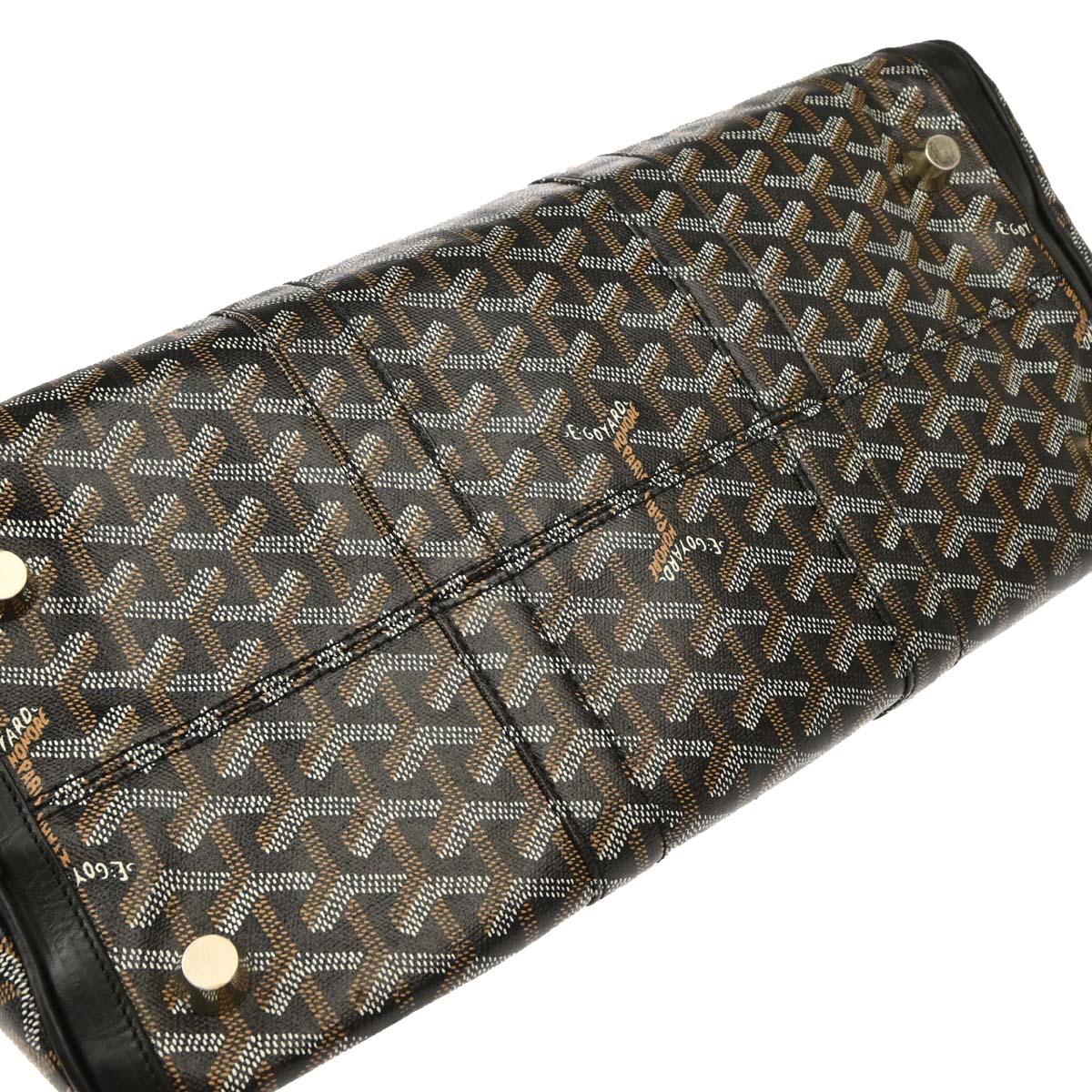 Goyard Black Croisiere 40 Handbag