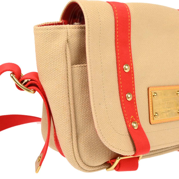 ルイ・ヴィトン キャンバス アンティグア ベサック PM M40041 Louis Vuitton 2005 Antigua Buzas PM Shoulder Bag M40041