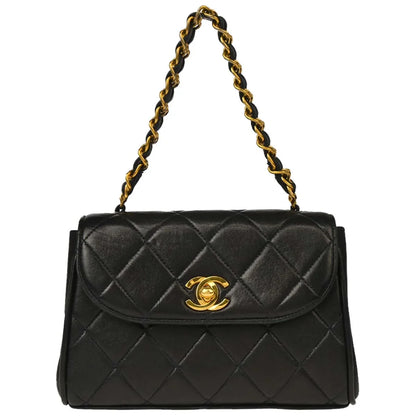 Chanel Black Lambskin Handbag