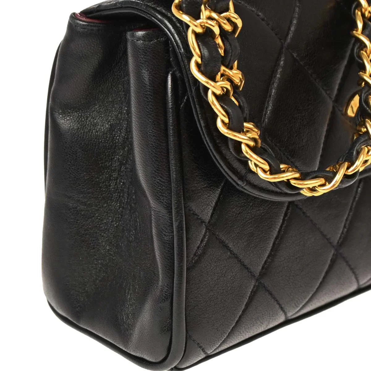 Chanel Black Lambskin Handbag