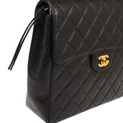 Chanel 1996-1997 Black Caviar Backpack