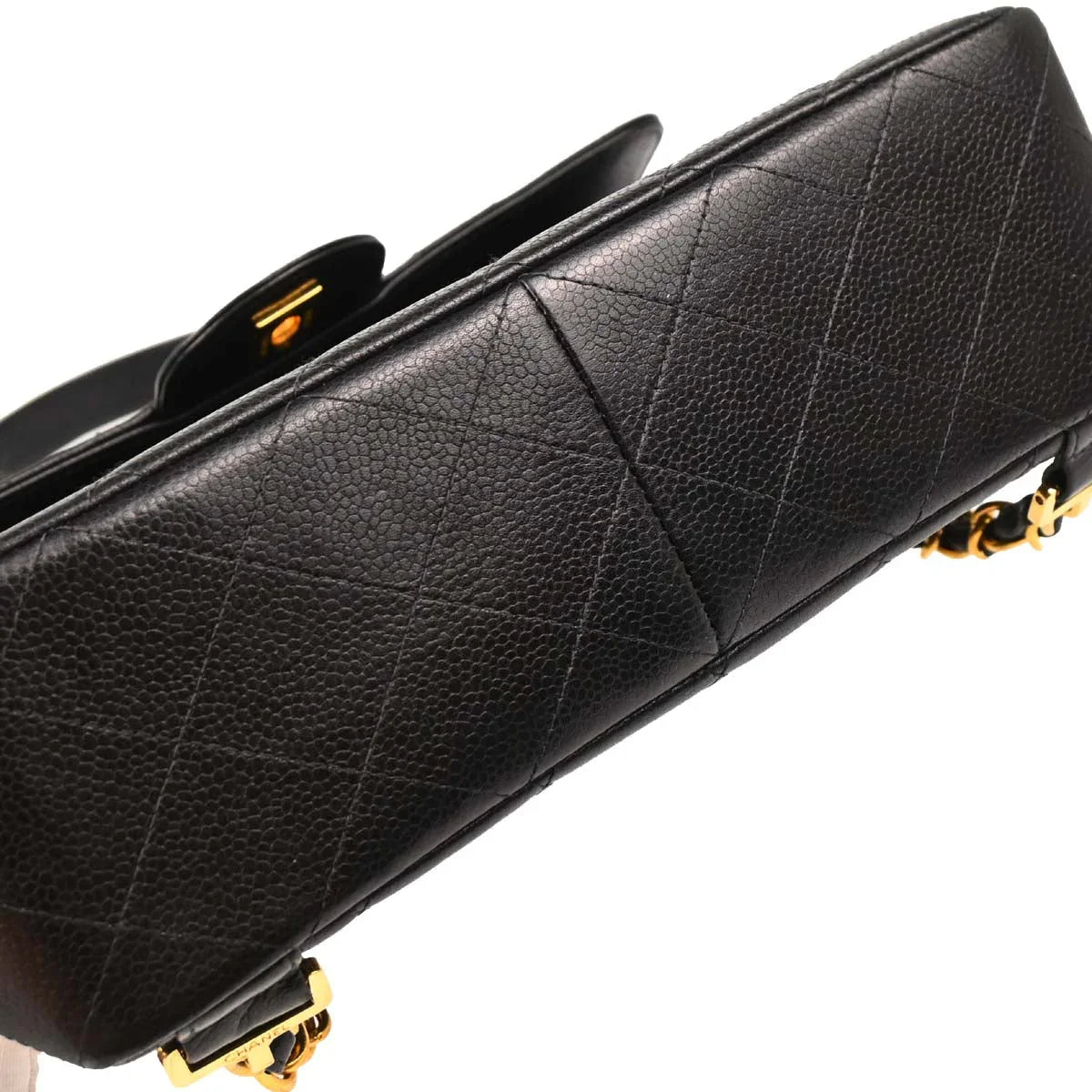 Chanel Black Caviar Backpack