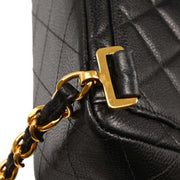 Chanel 1996-1997 Black Caviar Backpack