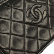 Chanel 1994-1996 Black Lambskin Camera Bag