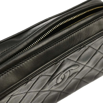 Chanel 1994-1996 Black Lambskin Camera Bag