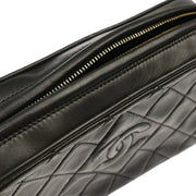 Chanel 1994-1996 Black Lambskin Camera Bag