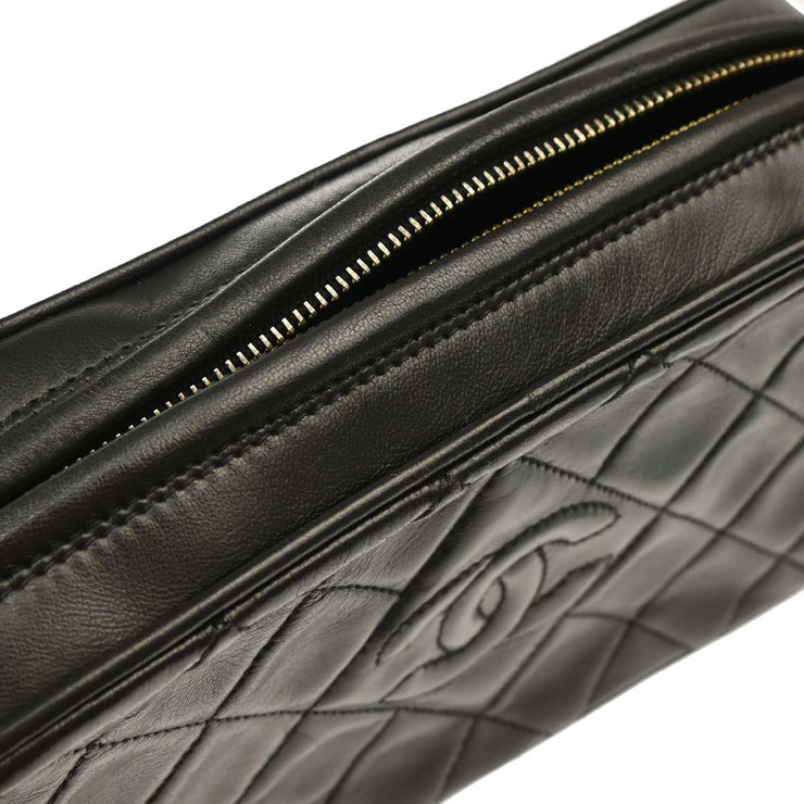 Chanel 1994-1996 Black Lambskin Camera Bag