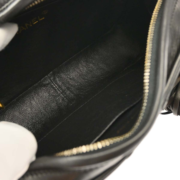 Chanel 1994-1996 Black Lambskin Camera Bag