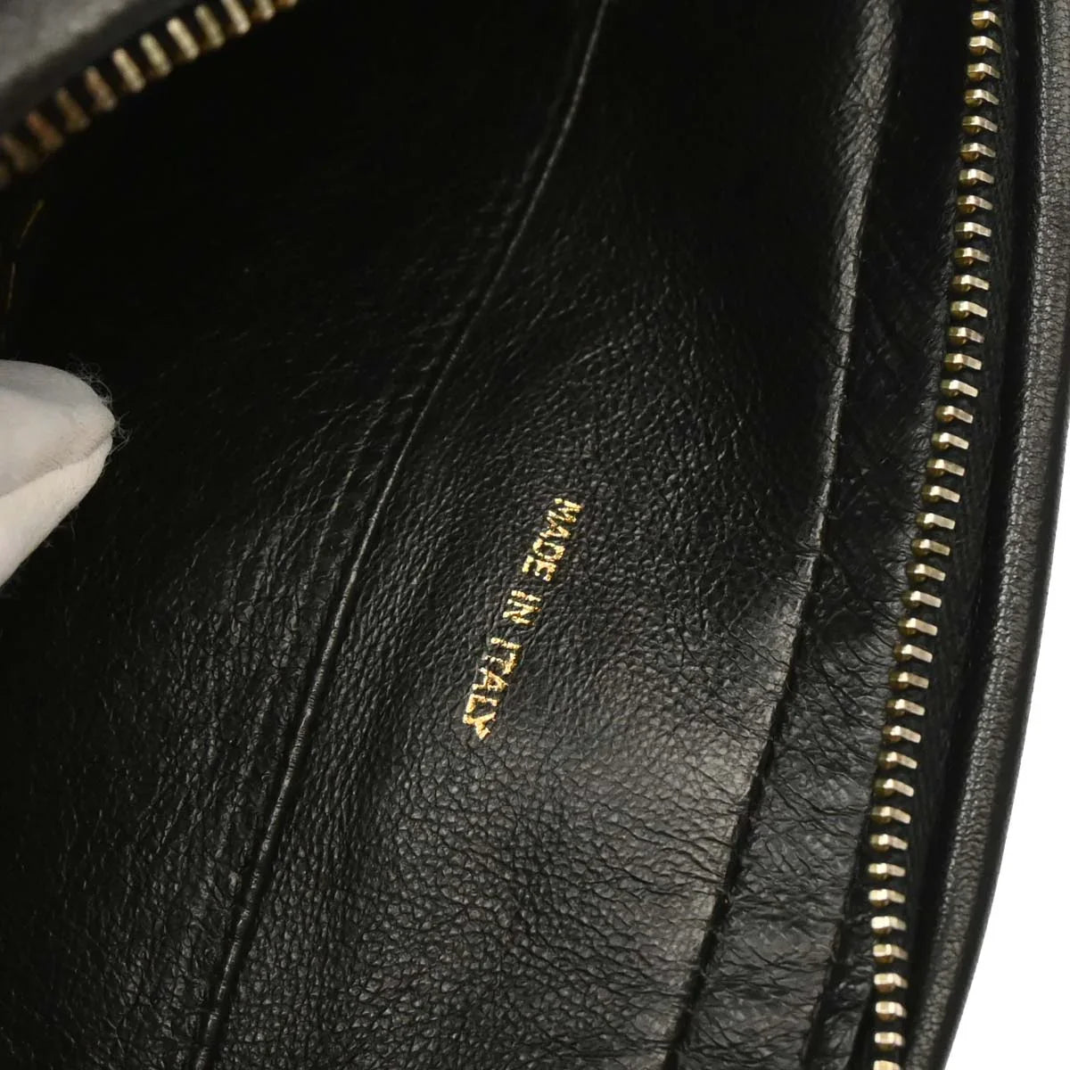 Chanel 1994-1996 Black Lambskin Camera Bag