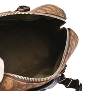 Christian Dior Brown PVC Trotter Romantic Handbag
