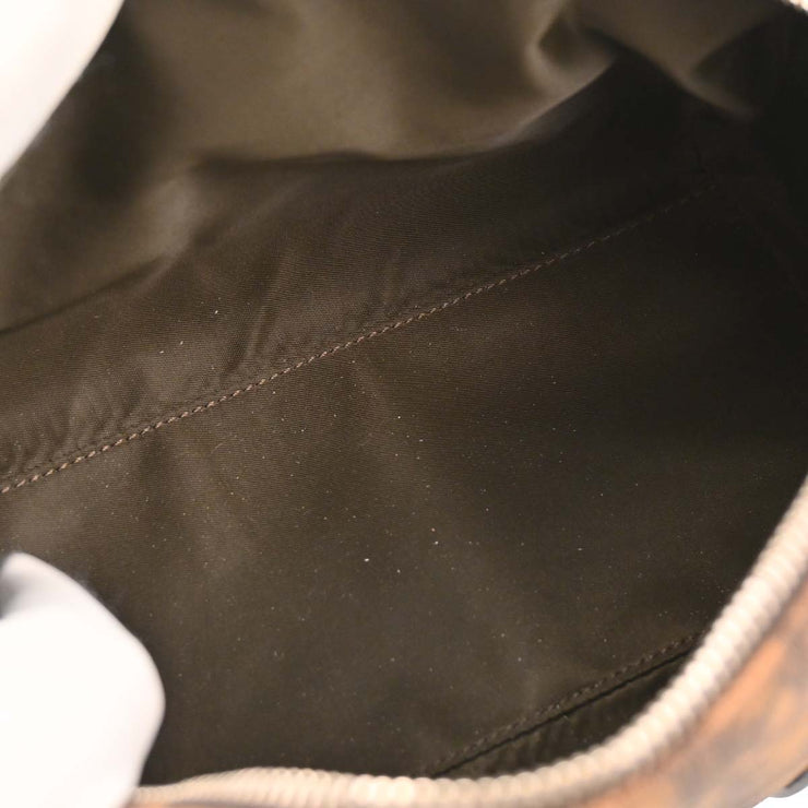 Christian Dior Brown PVC Trotter Romantic Handbag