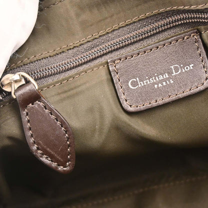 Christian Dior Brown PVC Trotter Romantic Handbag