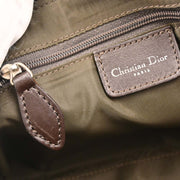 Christian Dior Brown PVC Trotter Romantic Handbag