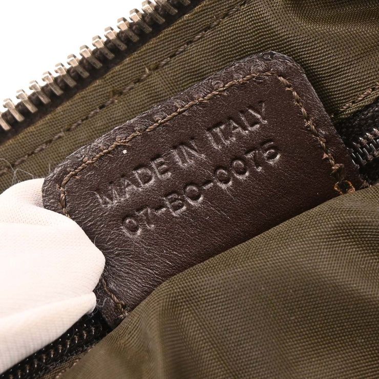 Christian Dior Brown PVC Trotter Romantic Handbag
