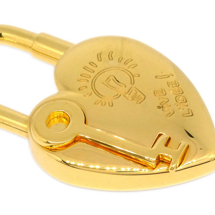 Hermes 2004 Annee De La Fantaisie Cadena Padlock Bag Charm Gold Small Good