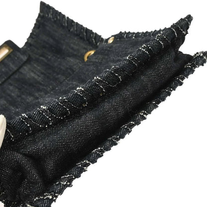 Chanel Indigo Denim Night Flight Mademoiselle Lock Shoulder Bag