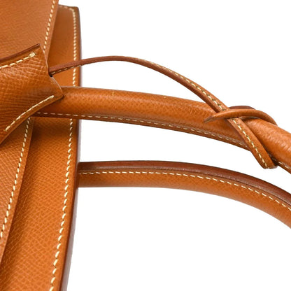 Hermes Gold Courchevel Birkin 35 Handbag