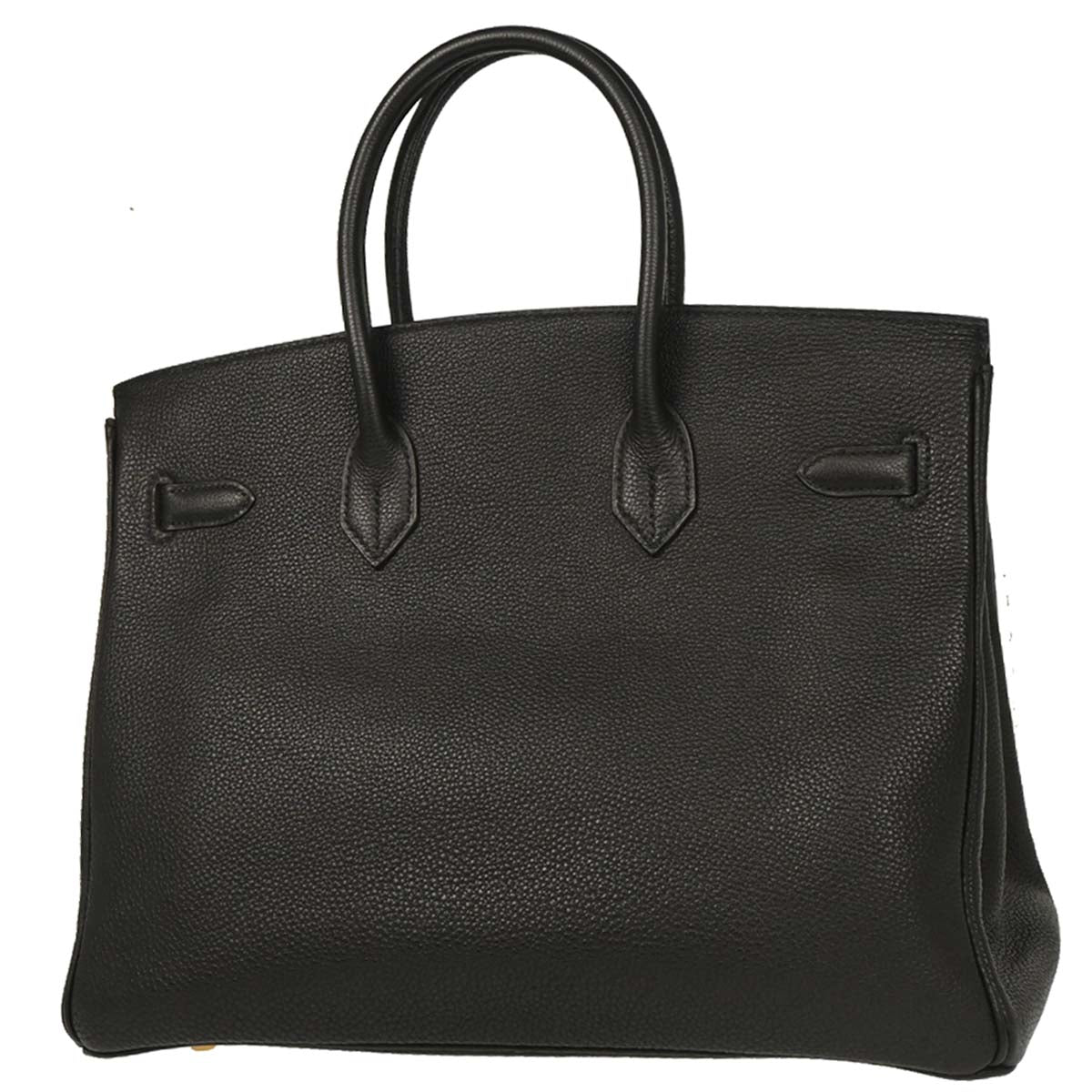 Hermes Black Togo Birkin 35 Handbag