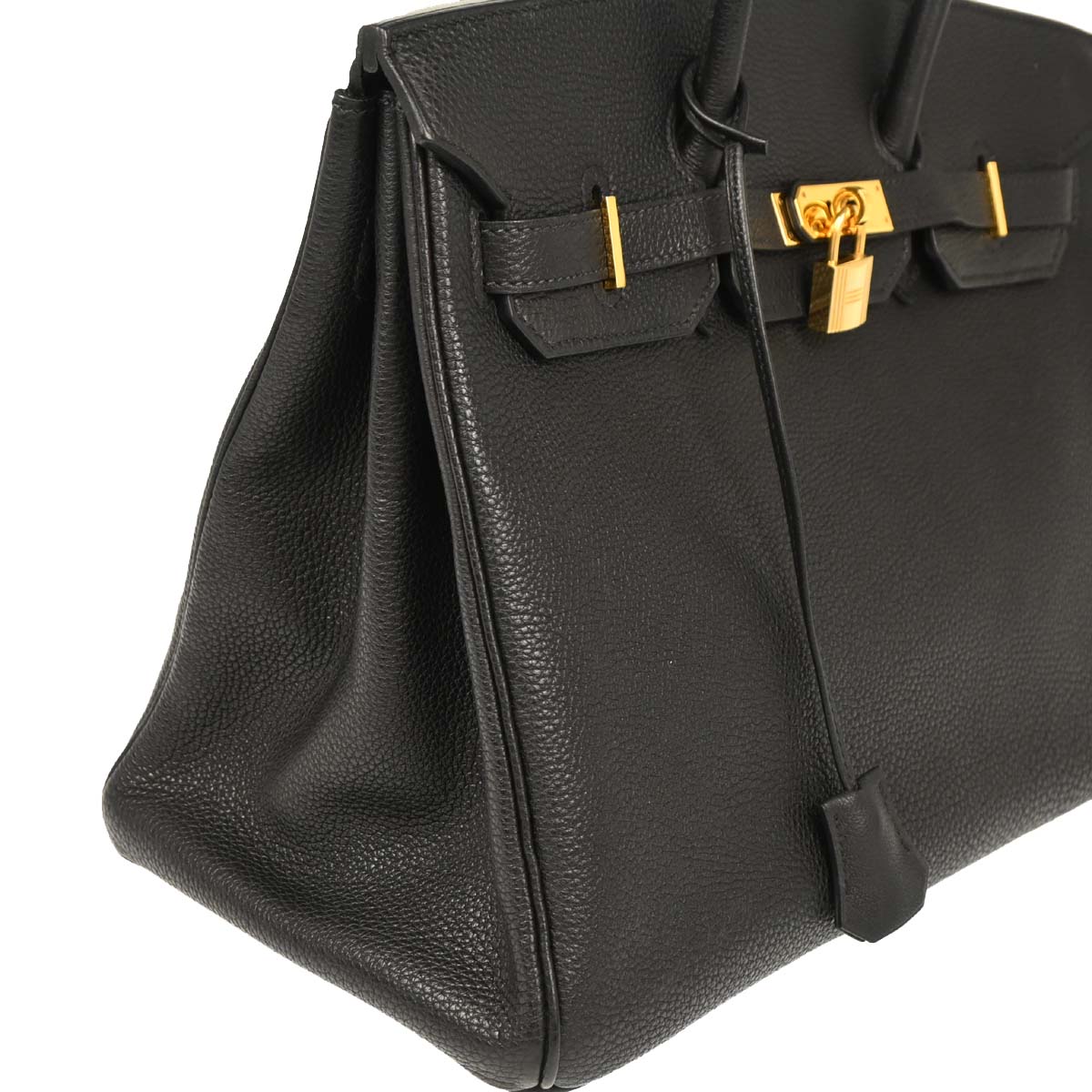 Hermes Black Togo Birkin 35 Handbag