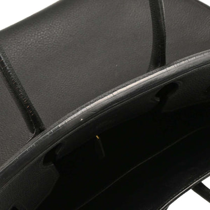 Hermes Black Togo Birkin 35 Handbag