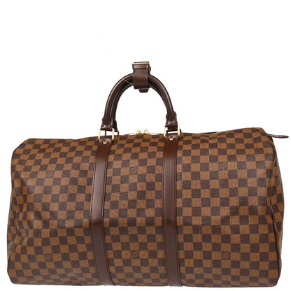 Louis Vuitton Damier Keepall 50 Travel Duffle Handbag N41427