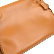 Hermes Gold Swift Kelly 32 Retourne 2way Shoulder Handbag