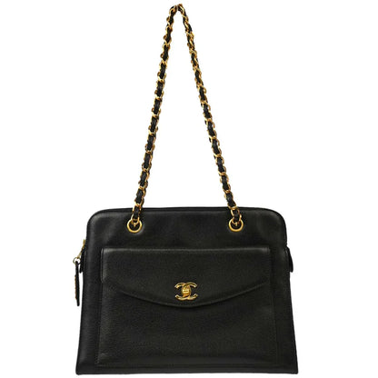 Chanel Black Caviar Handbag