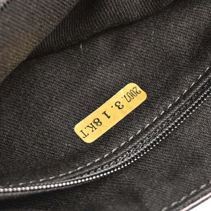 Chanel 2006-2008 Black Patent Leather Shoulder Bag