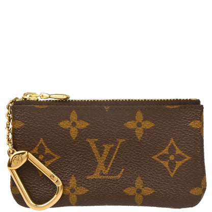 Louis Vuitton Monogram Pochette Cles Coin Purse Wallet M62650
