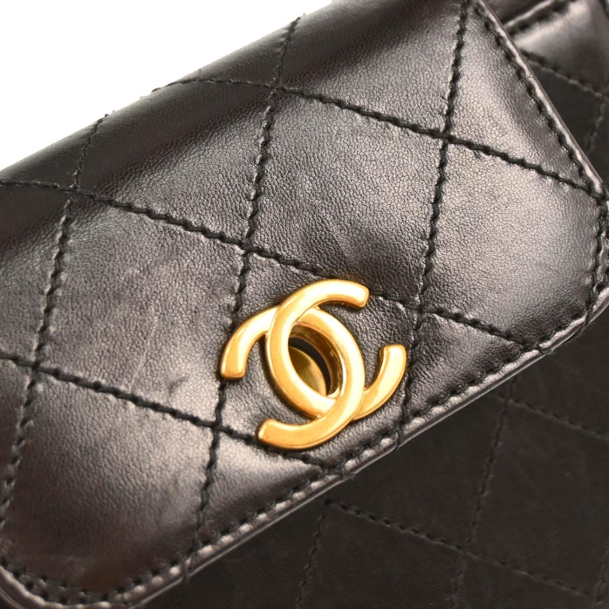 Chanel Black Lambskin Handbag