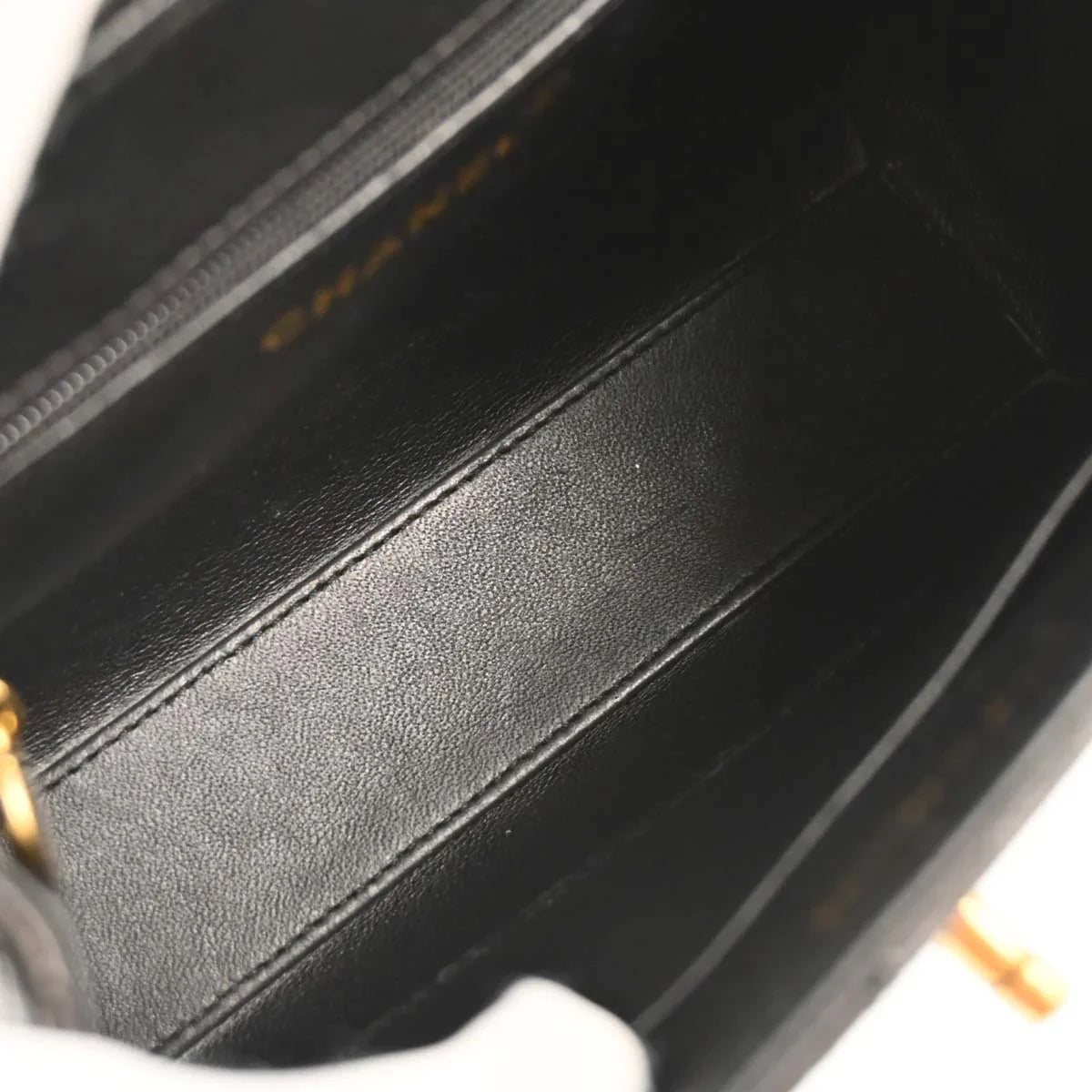 Chanel Black Lambskin Handbag