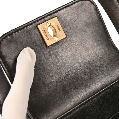 Chanel Black Lambskin Handbag