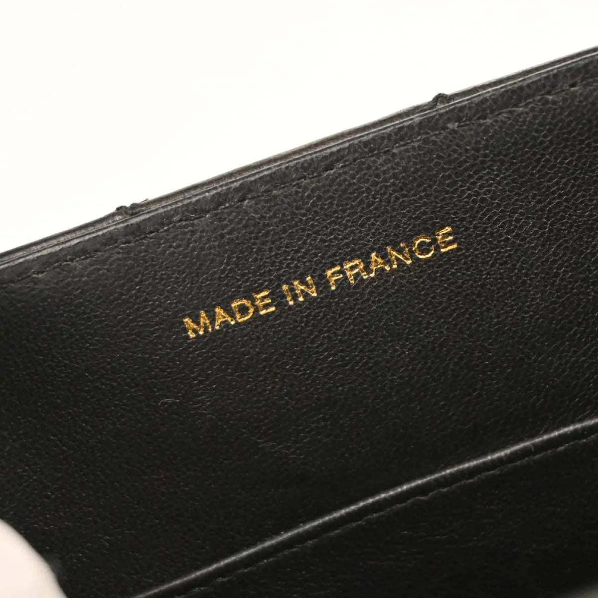 Chanel Black Lambskin Handbag