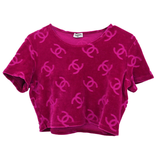 Chanel Short Sleeve Top Pink #42