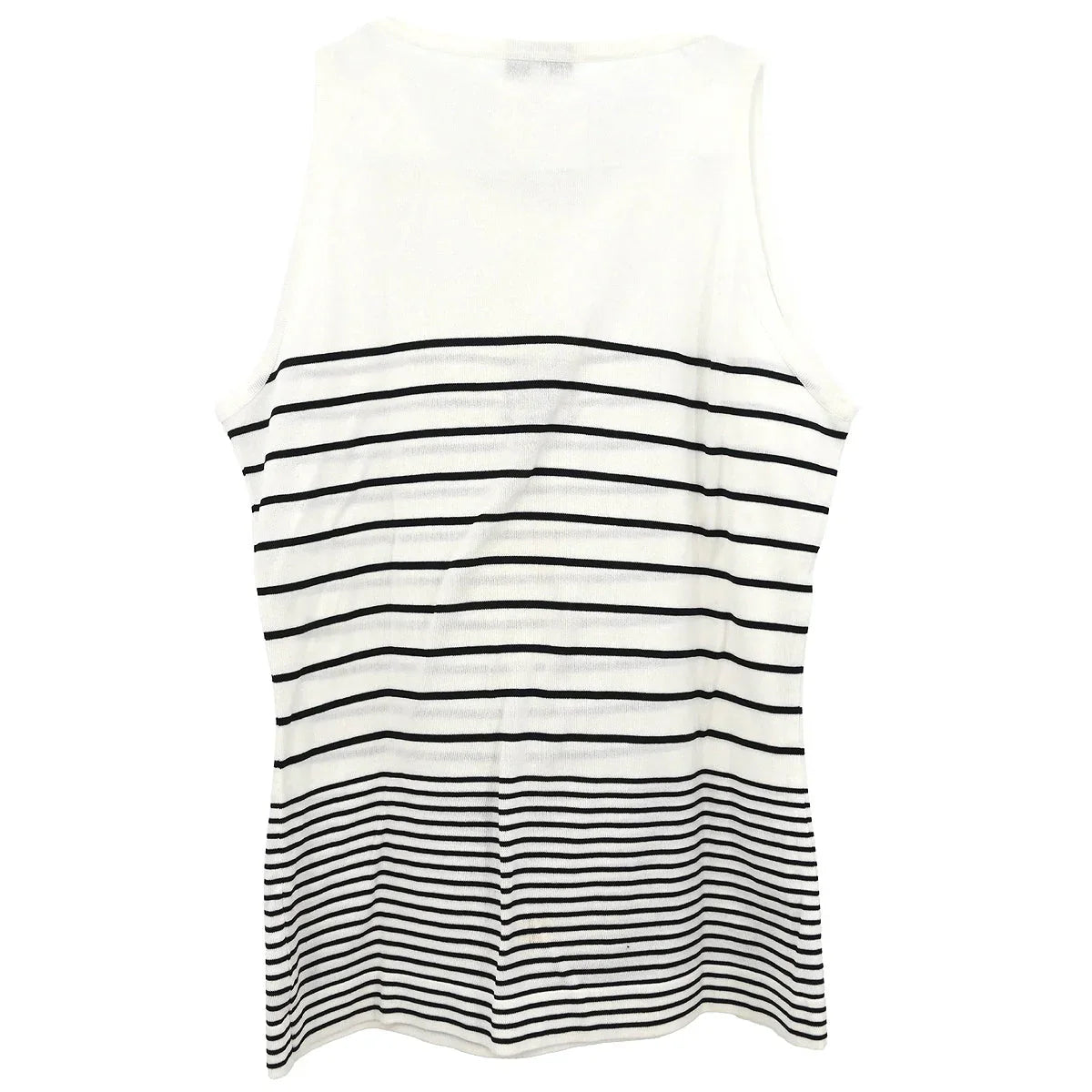Chanel 1995 Sleeveless Top White #42