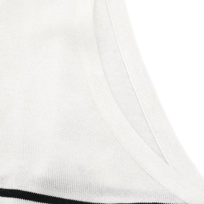 Chanel 1995 Sleeveless Top White #42