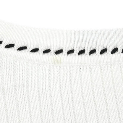 Chanel Sleeveless Tank Top White #38