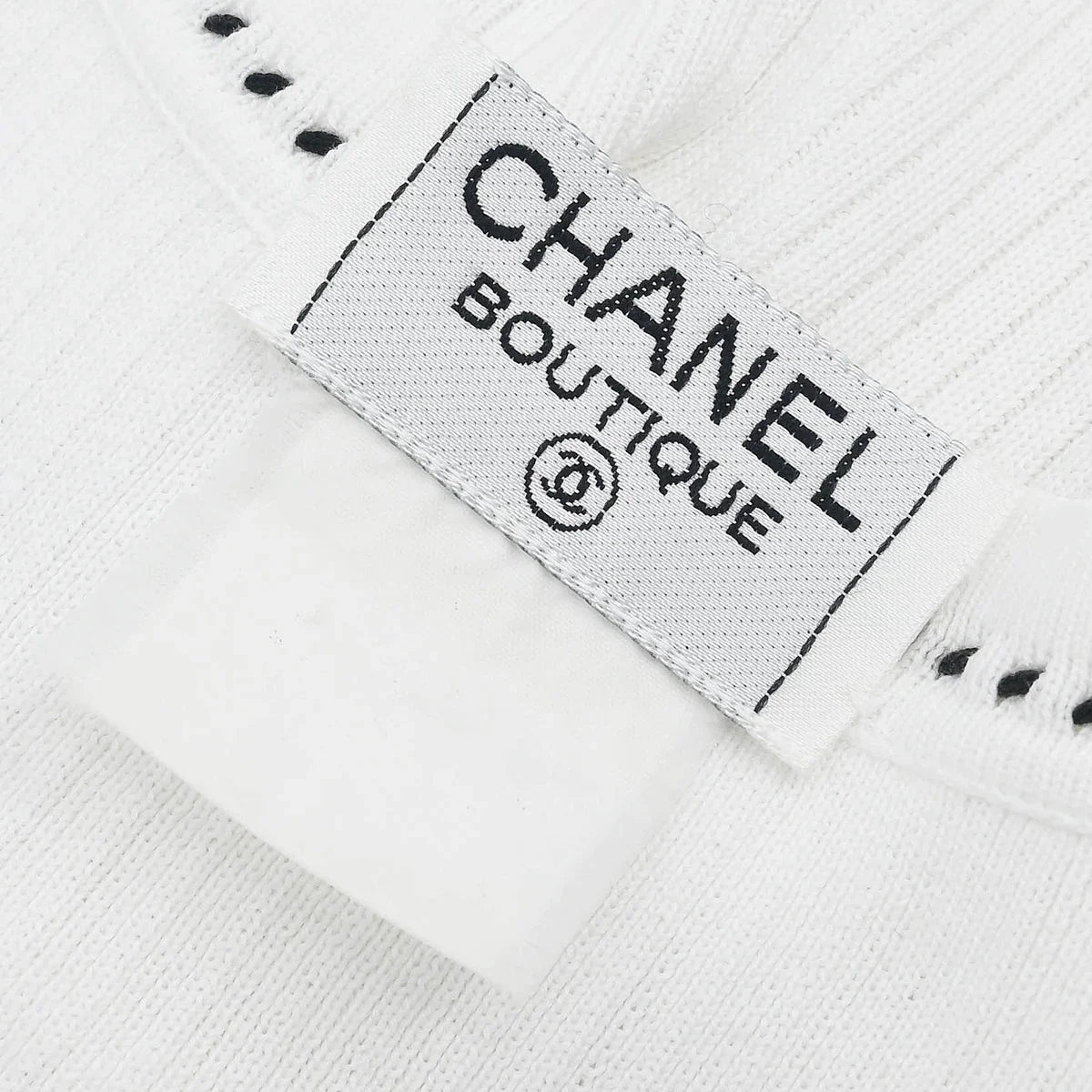 Chanel Sleeveless Tank Top White #38