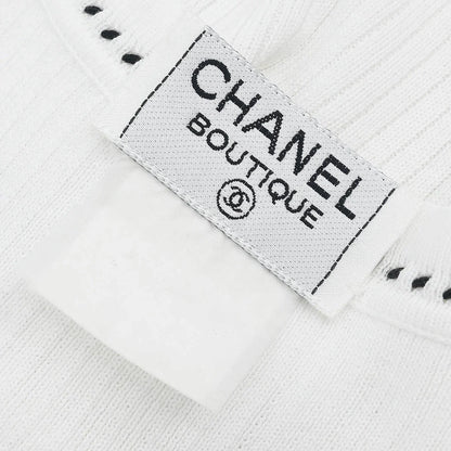 Chanel Sleeveless Tank Top White #38