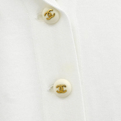 Chanel Cardigan White #42
