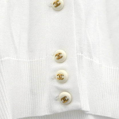 Chanel Cardigan White #42