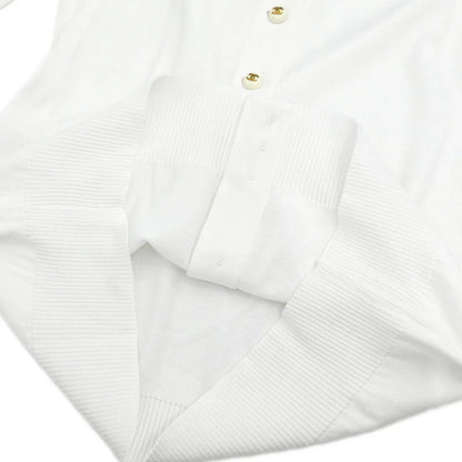Chanel Cardigan White #42