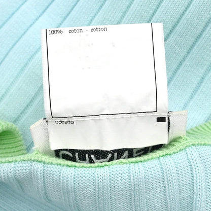 Chanel 1997 Sleeveless Vest Top Light Blue #40