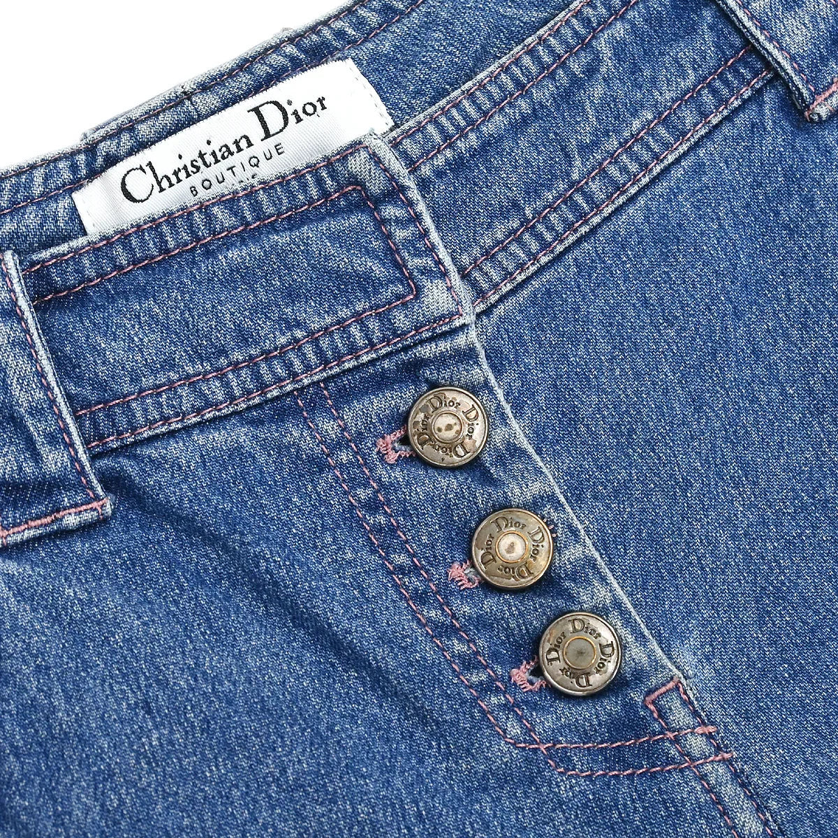 Christian Dior 2003 Denim Pants Blue #36