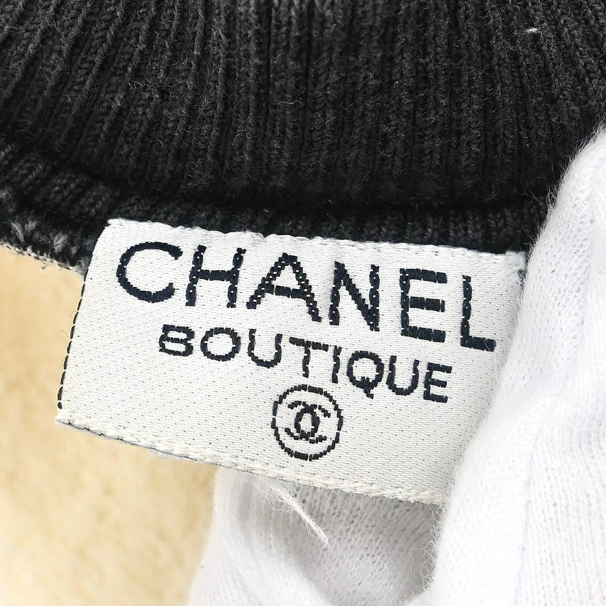 Chanel Sweater Top White