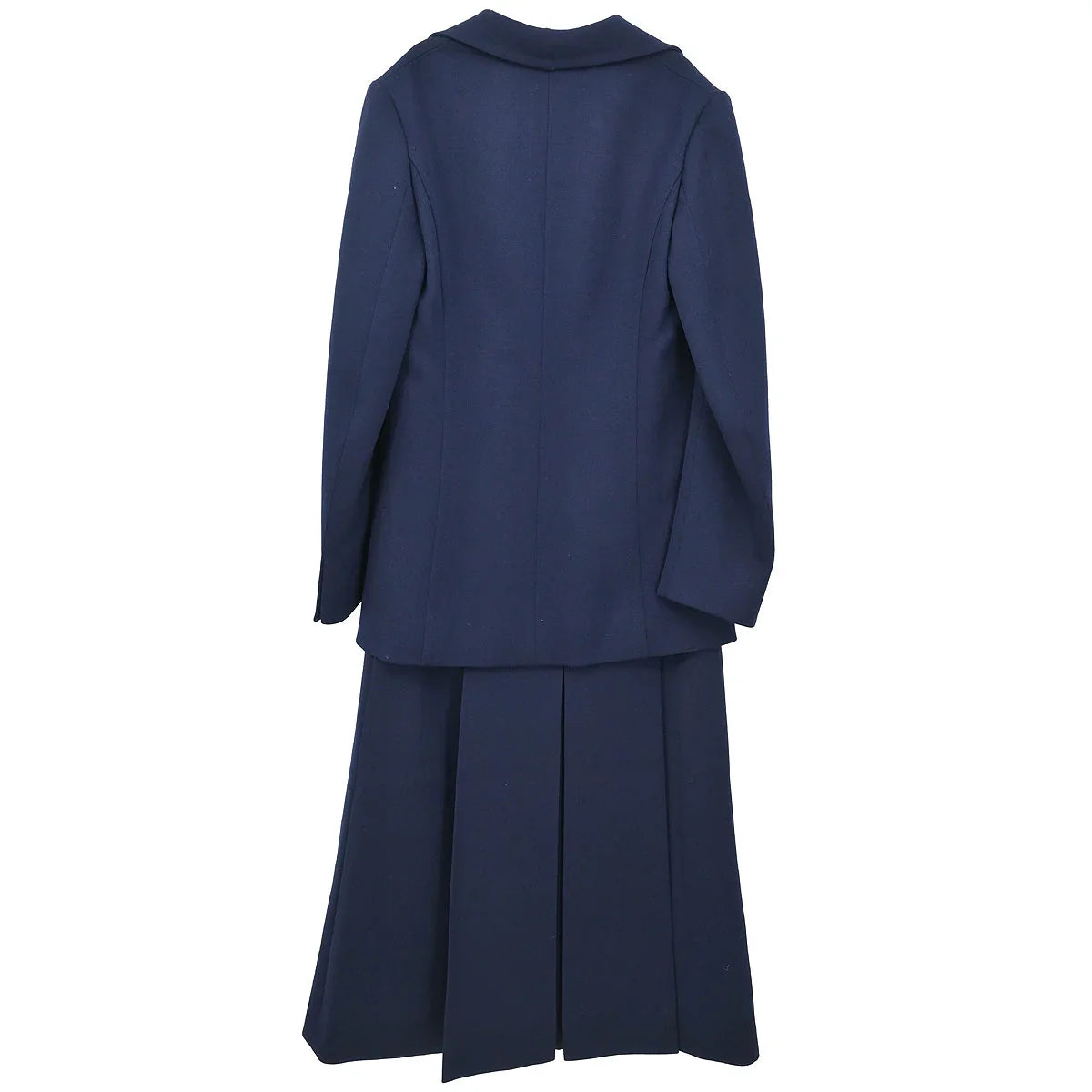 Celine Setup Suit Jacket Skirt Navy COVENTRY #36-4